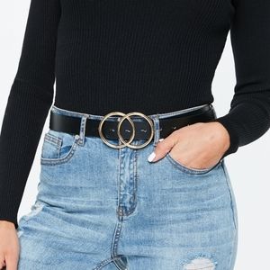 Aritzia AUXILIARY Double Ring Jean belt